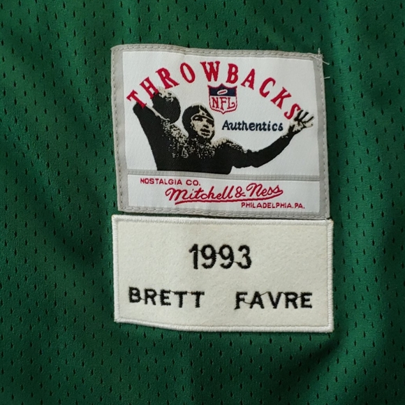 New Green Bay Packers Brett Favre Authentic Jersey - Picture 3 of 6